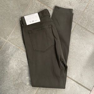 Green/ olive LOFT skinny legging pants